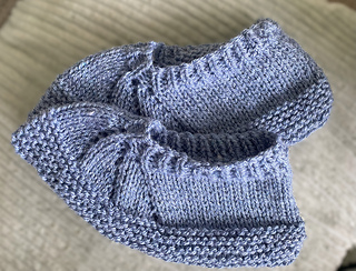 Second pair on 4mm needles