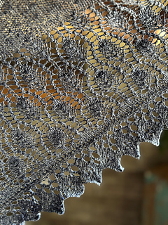 Version knit with SILKY WAY