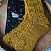 Corn Moon Socks pattern