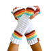 Retro Striped Arm Warmers pattern 