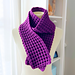 Waffle Stitch Scarf pattern 