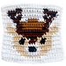 Deer square pattern 