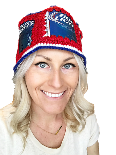 Crochet Beer Can Hat photo 2