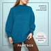 Simple Soho Sweater pattern