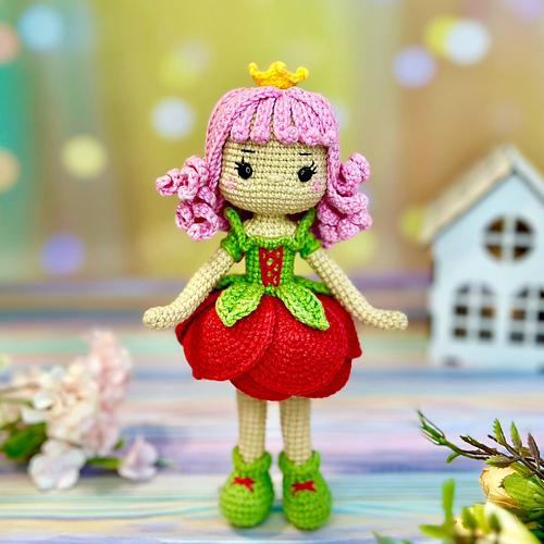 Ravelry: Rosie the Rose Doll pattern by Yevheniia Romanchuk