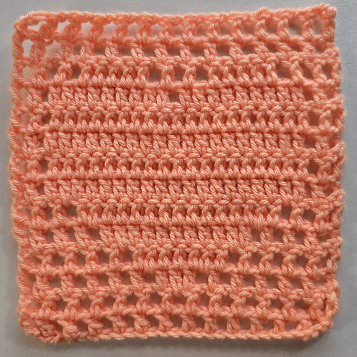 Closed Heart Granny Square