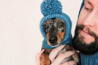 dog balaclava knitting pattern