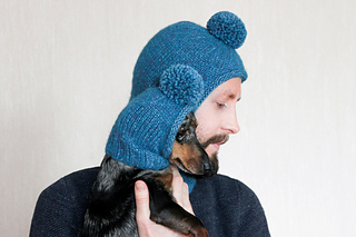 dog balaclava knitting pattern