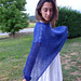 Trasparenze in blu pattern