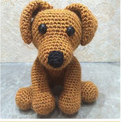 Crochet Labrador - Lucy Kate Crochet
