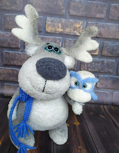 Moose plushie - Anna Karelina