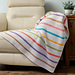 Dolly Stripe Baby Blanket pattern 