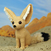 Fennec fox pattern 