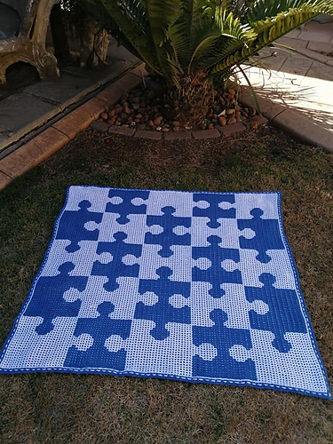 Ravelry: DFC Puzzle Blanket pattern by Luna Holmes
