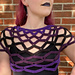 Bones mesh top pattern 