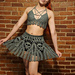 Vampire top and skirt set pattern 