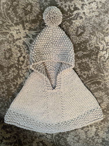 b16-1 Little Peach Poncho photo 8