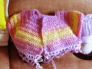 Baby's Victorian Unicorn Jacket (upper part of Jacket)