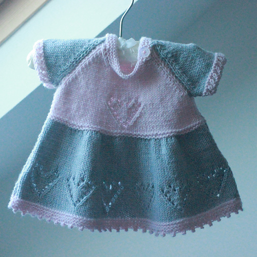 Ravelry Baby Love Dress pattern by Abby Parkes
