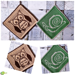 Mosaic Owl & Snail Potholders pattern 