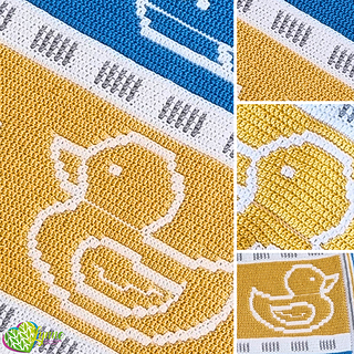 Mosaic Bath Toys Crib Blanket