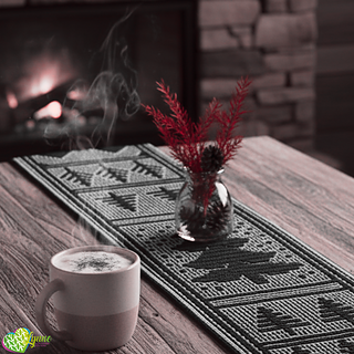 Festive Trees Tablerunner