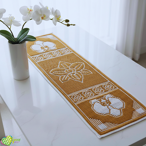 table runner 金彩琳派　帯リメイク table runner 川島織物 金彩華紋 帯リメイク 長尺 - メルカリ