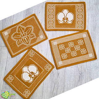 Mosaic Ladyslipper Placemats