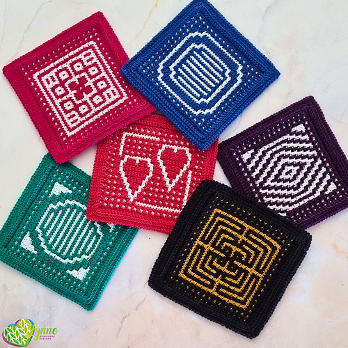 Mosaic Stash Buster Coasters