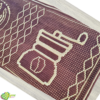 Mosaic Coffee First Tablerunner