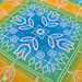 Mosaic Tulips Tabletopper pattern