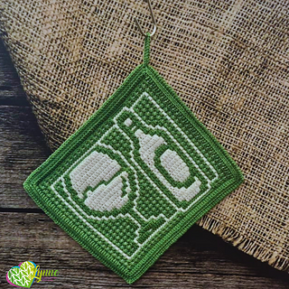Mosaic Vino Potholders