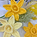 Stash Yarn Daffodil Flower pattern