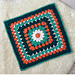 Framed Daisy Granny Square pattern