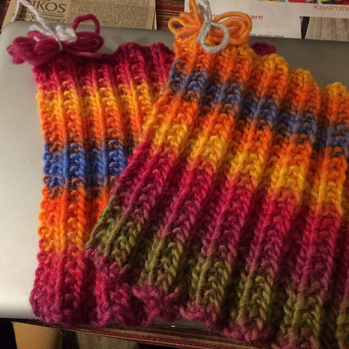 Ravelry: Six Stitch Rib Square pattern by Helen Flagg