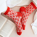 Chaussettes Fleur de rosée pattern 