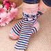 Chaussettes guadeloupe pattern 