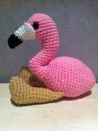 Ravelry patroon: Flamingo