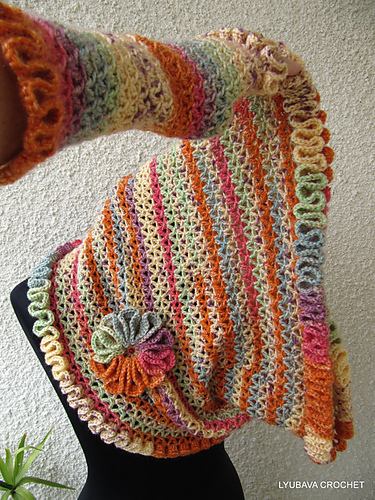 Ravelry: Happy Autumn Colours Scarf pattern by Milimagfa