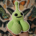 Glorbus friendly alien pattern