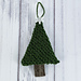 Easiest Knit Christmas Tree Ornament pattern 