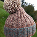 Easy Aran Winter Adult Hat pattern 
