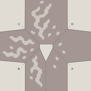 Lace motif layout