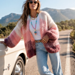 Gradient Melon Cardigan pattern