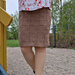 Rosette palmikkohame pattern
