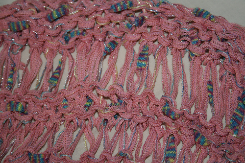 Big Net Wrap-Stitch Scarf photo 3