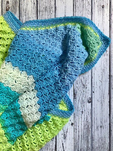 C2c Rectangle Baby Blanket Pattern By Debbie Field