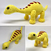 Kaito the Yellow Dinosaur pattern 