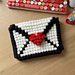 Pixel Envelope Book Sleeve pattern