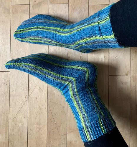 # 05 Socken in Längsstreifen 다른 모습 1